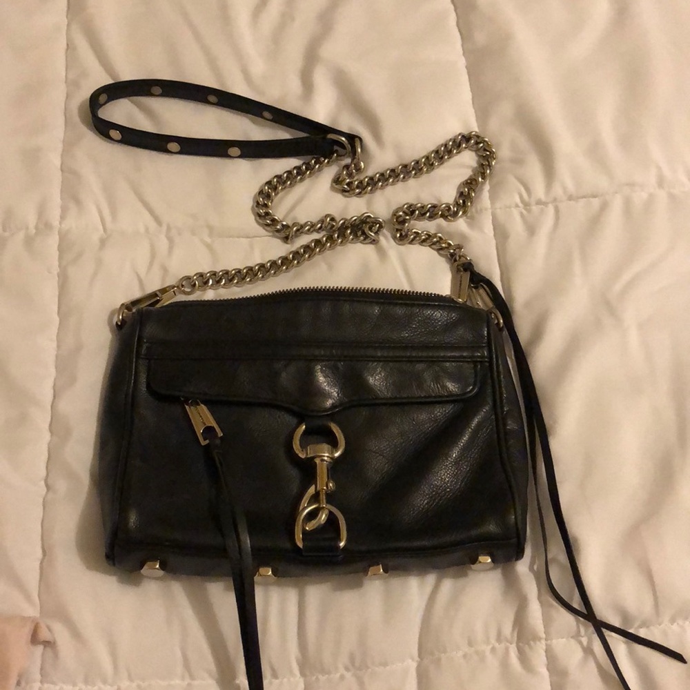 Rebecca Minkoff crossbody black handbag